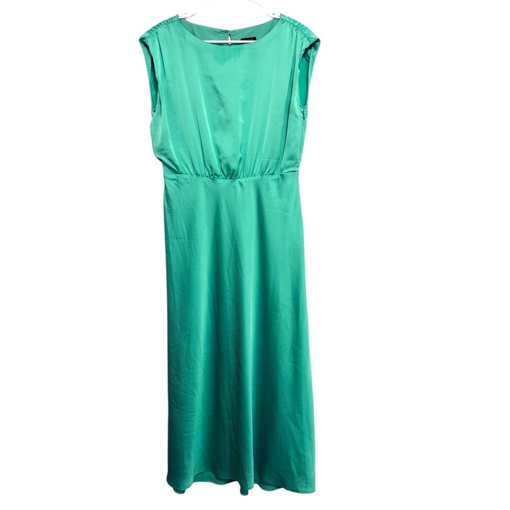 Ann Taylor Seafoam Green Sleeveless Maxi Dress – Size 8